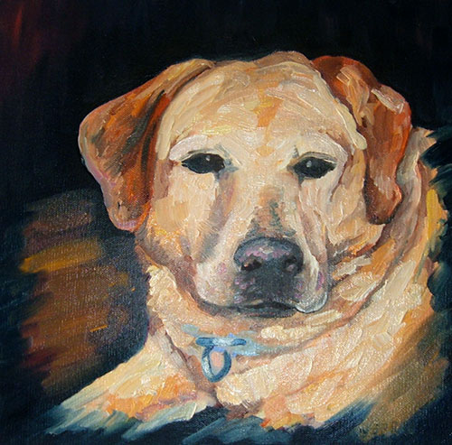 sam oil on canvas