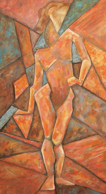 Cubist Lady